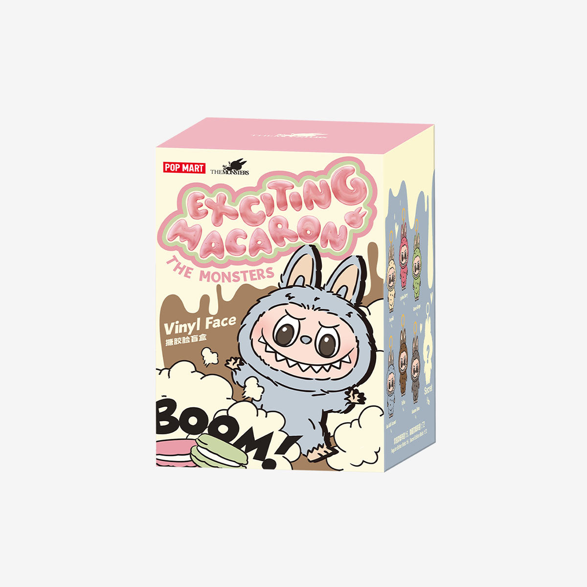 pop mart labubu exciting macaron vinyl face blind box