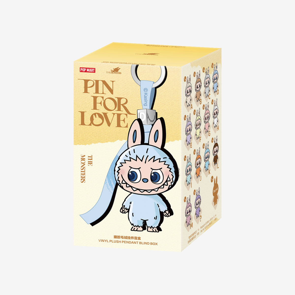 Pop Mart Labubu The Monsters Pin For Love (A-M) 1 Blind Box