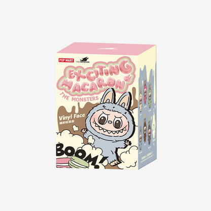pop mart labubu exciting macaron vinyl face blind box 