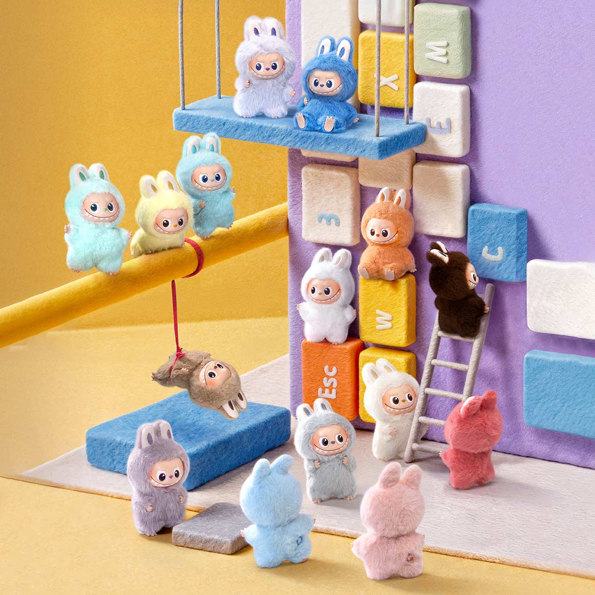 Pop Mart Labubu The Monsters Pin For Love (A-M) 1 Blind Box